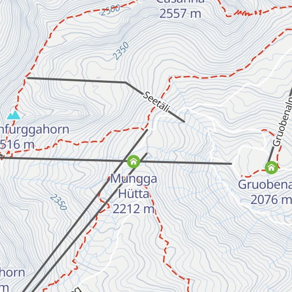 Map of Parsennhütte