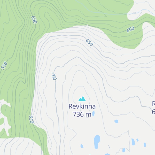 Map of Grønhaugen