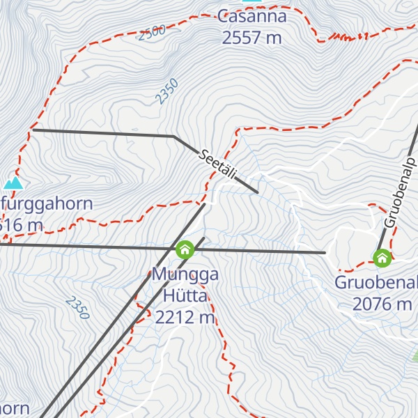 Map of Parsennhütte