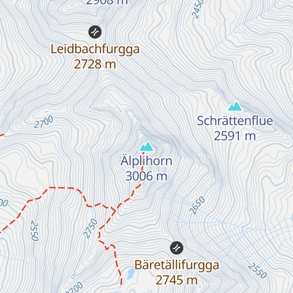 Map of Älplihorn