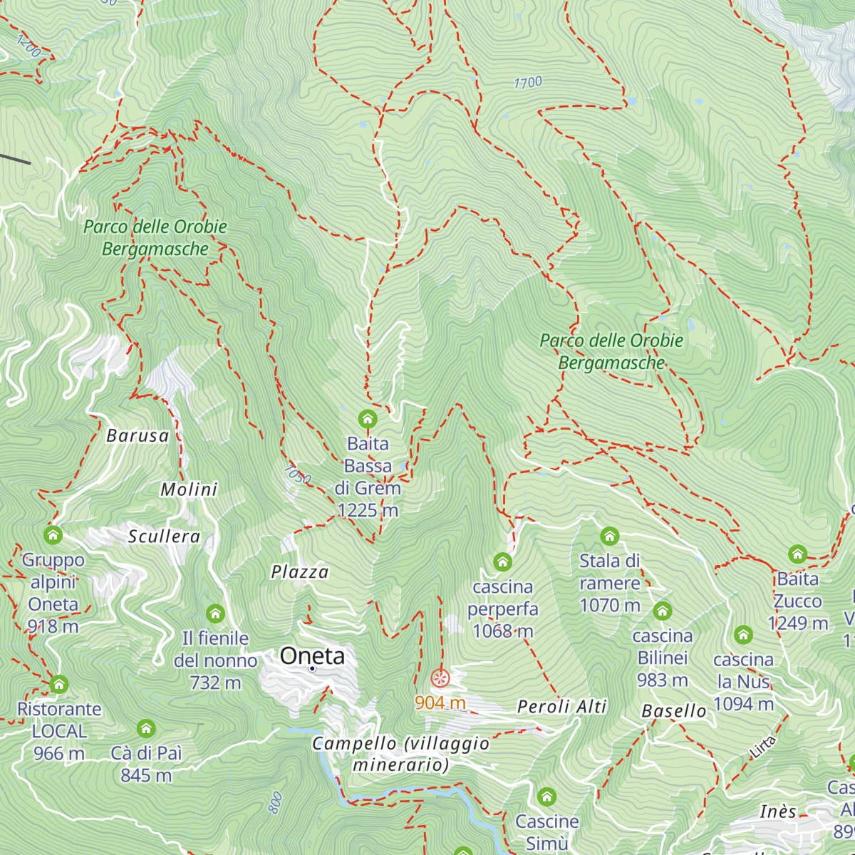 Rifugio Alpe Grem map