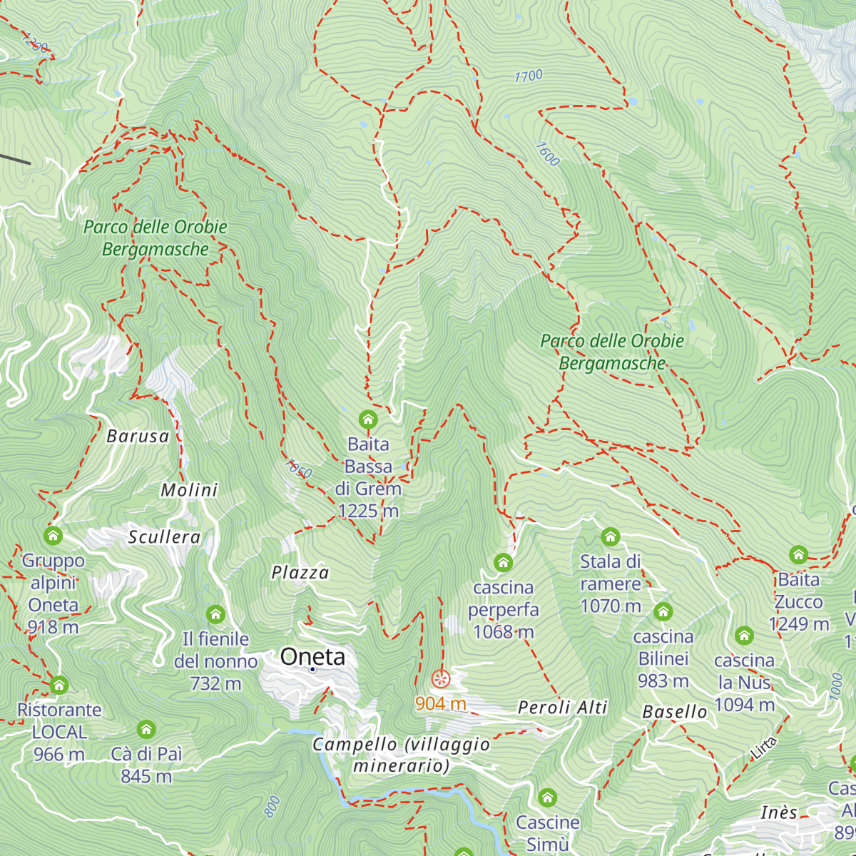 Rifugio Alpe Grem map