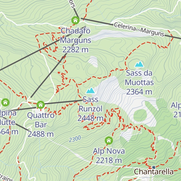 Map of Sass Runzöl