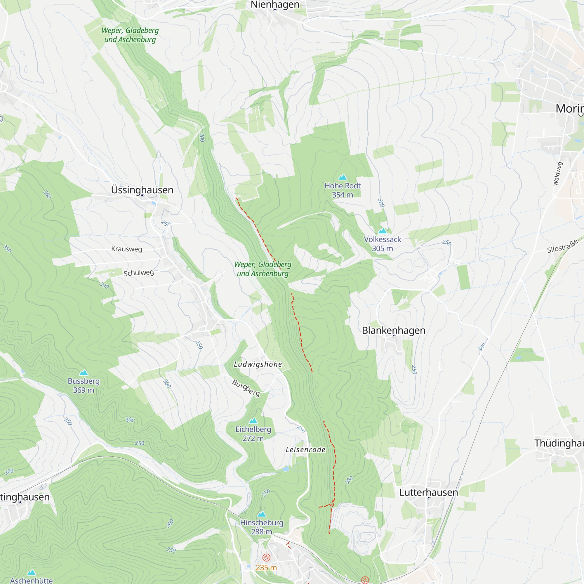 Karl-Möhring-Hütte map