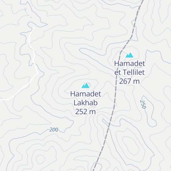 Map of Hamadet Lakhab