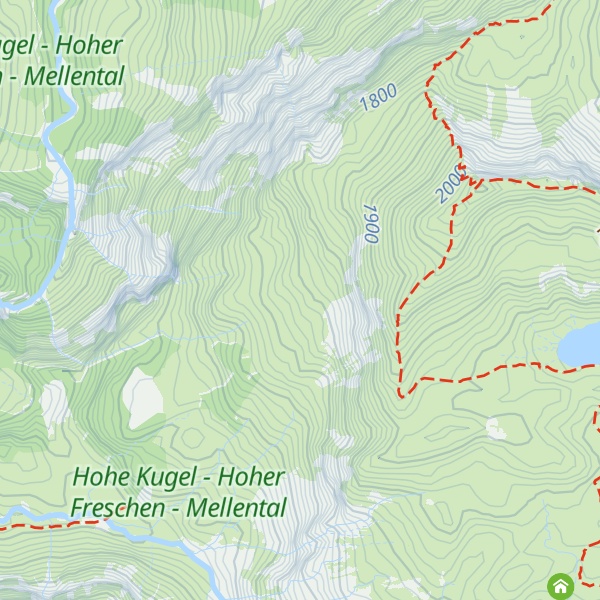 Map of Walenlittenhütte