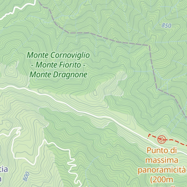 Map of Costa Ali
