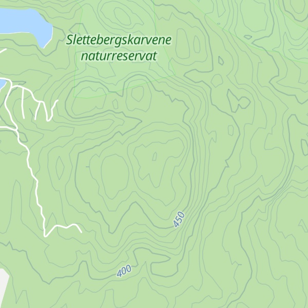 Map of Heklingkollen