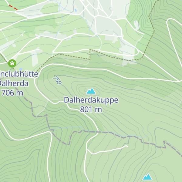 Map of Dalherdakuppe
