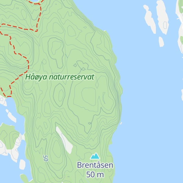 Map of Bratten