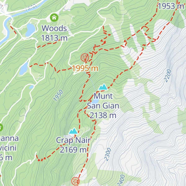 Map of Hahnensee