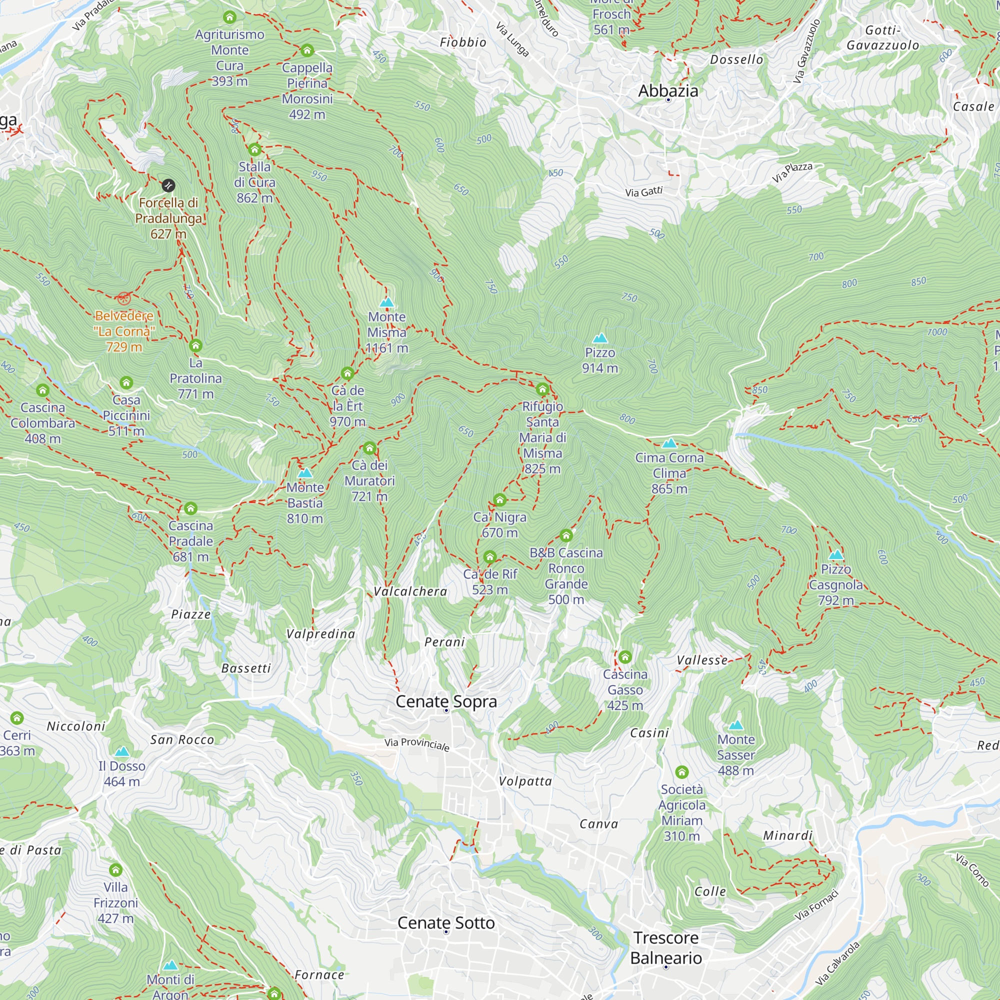 Ca' Nigra map