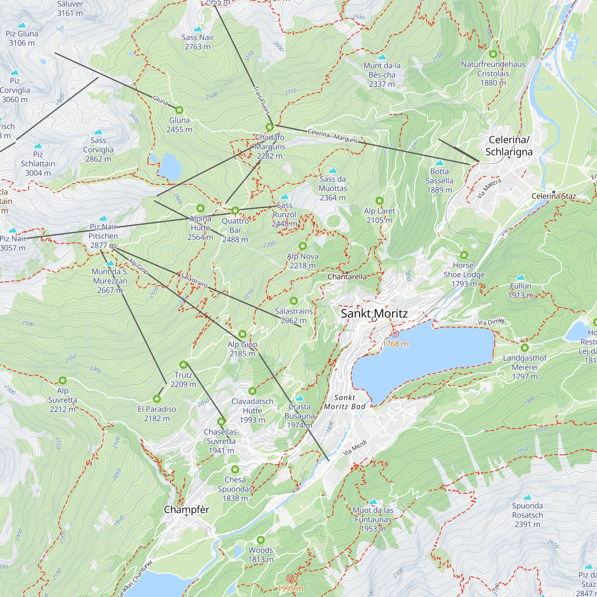Langosteria map