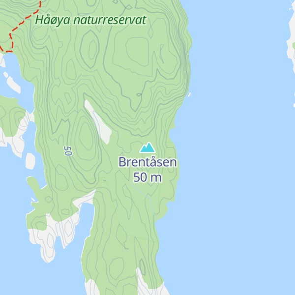 Map of Brentåsen