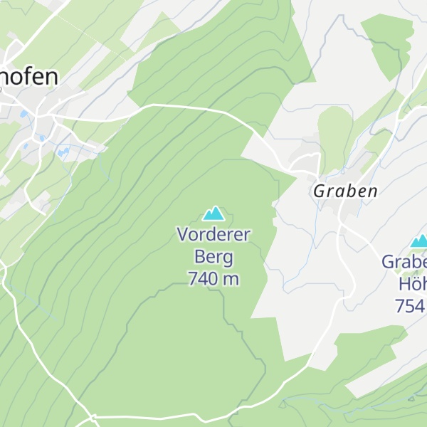 Map of Vorderer Berg