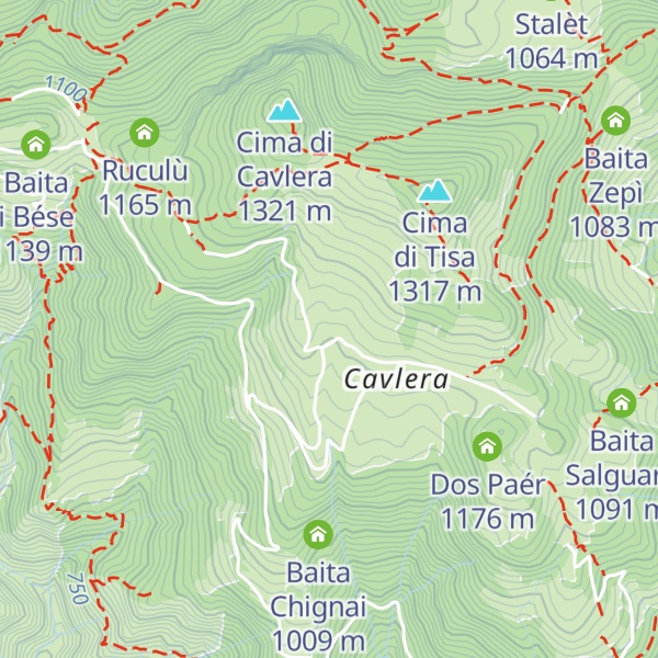 Map of Baita La Fopa