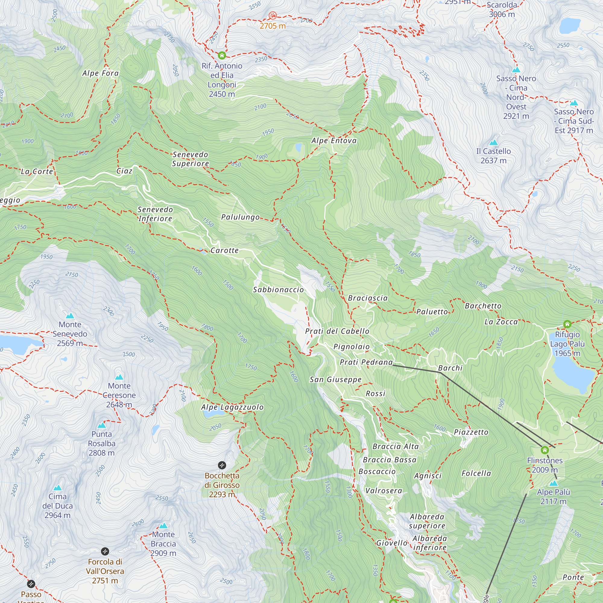 Bar Isola map