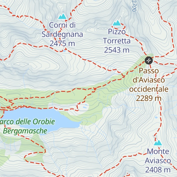 Map of Baita di Gornì