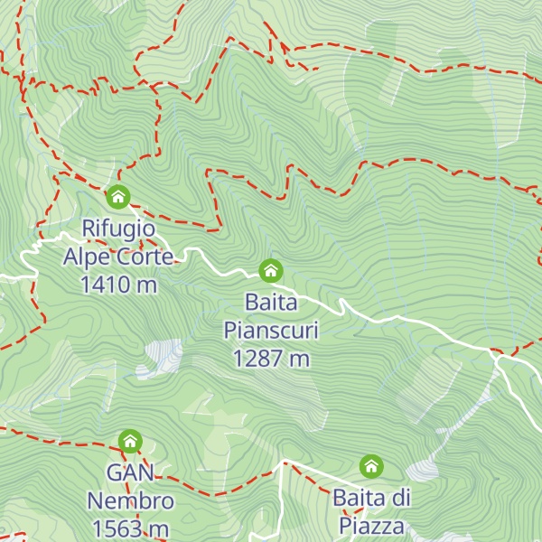 Map of Baita Pianscuri