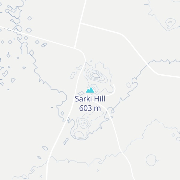 Map of Sarki Hill