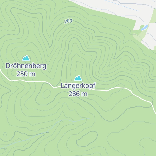 Map of Langerkopf