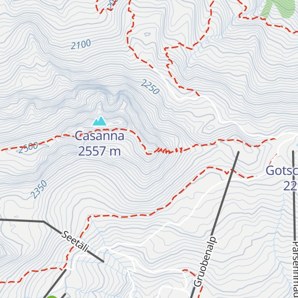 Map of Grüenhorn