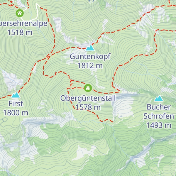 Map of Obergüntenstall