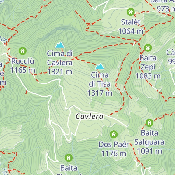 Map of Baita del Pizz