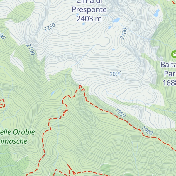 Map of Baita Campagano Alta