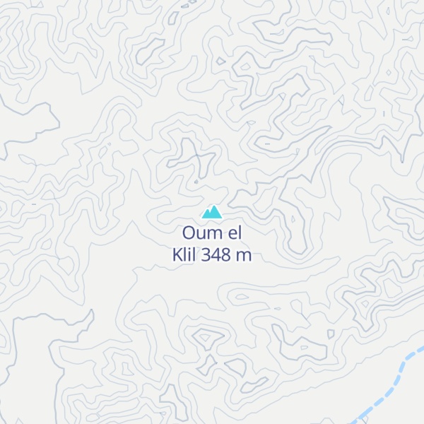 Map of Oum el Klil