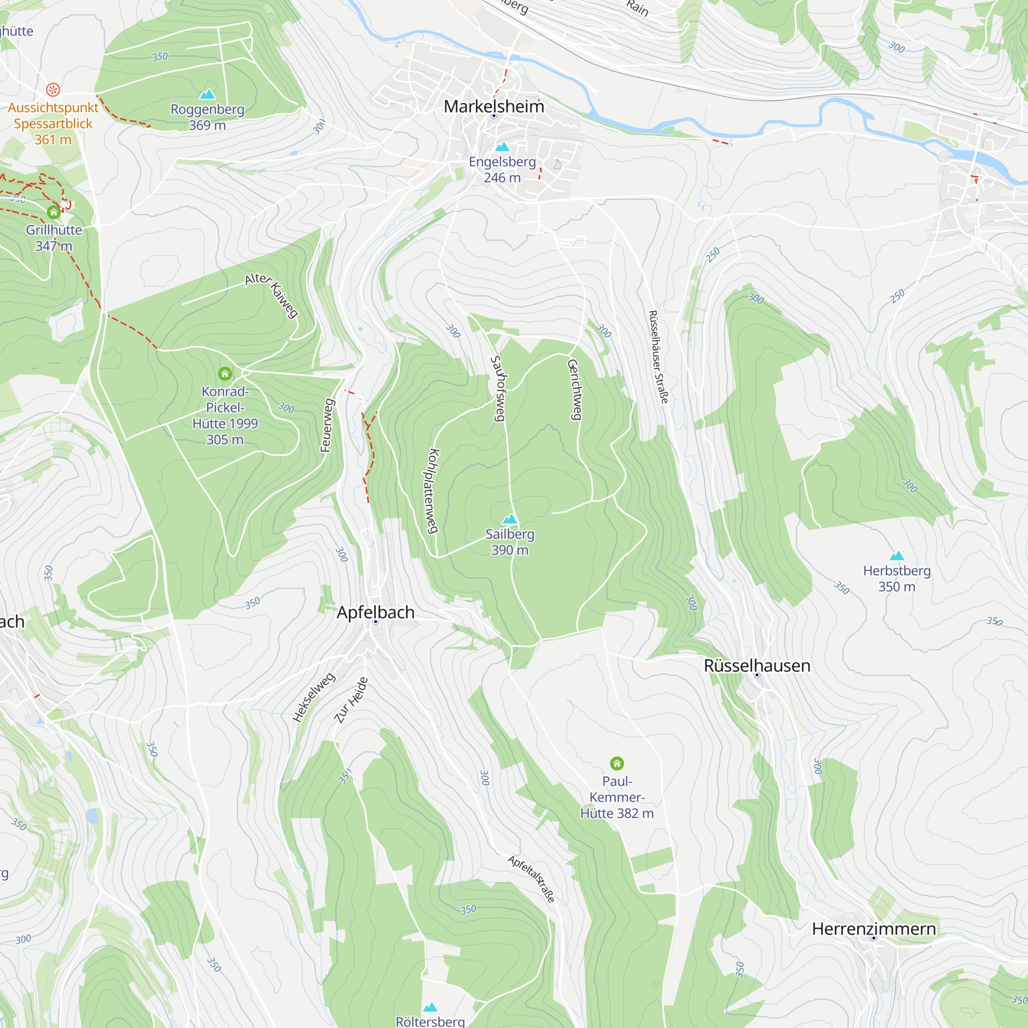 Sailberghütte map