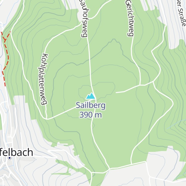 Map of Sailberghütte