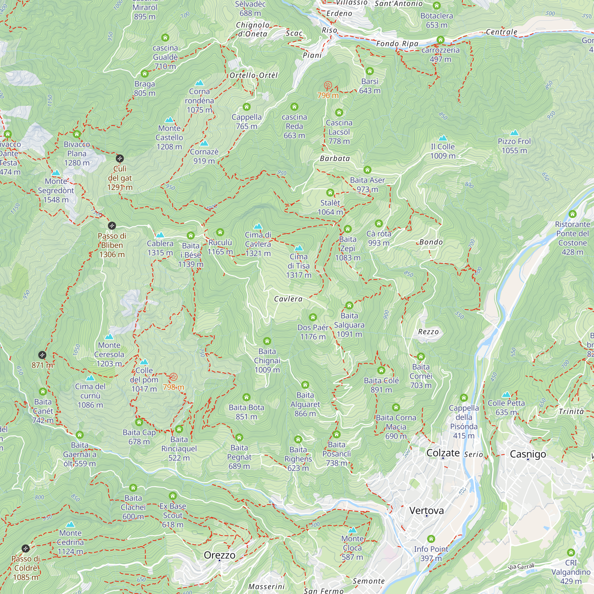 Baita Mistri map