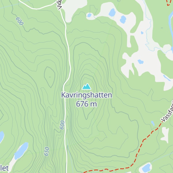 Map of Kavringshatten