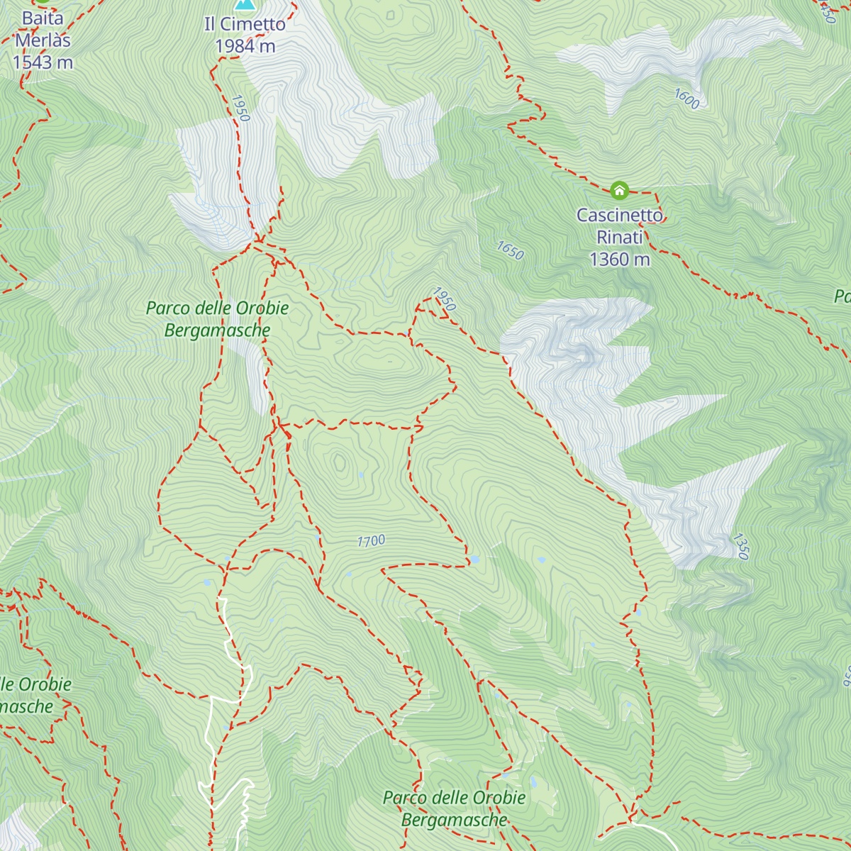 Rifugio Baita Golla map