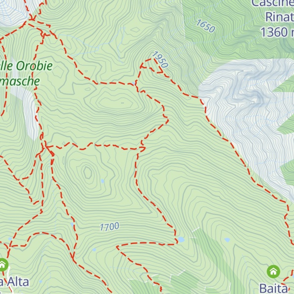 Map of Rifugio Baita Golla