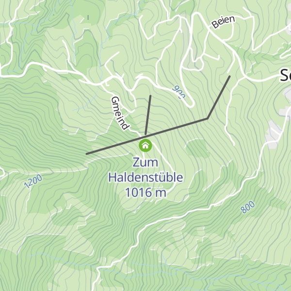 Map of Zum Haldenstüble