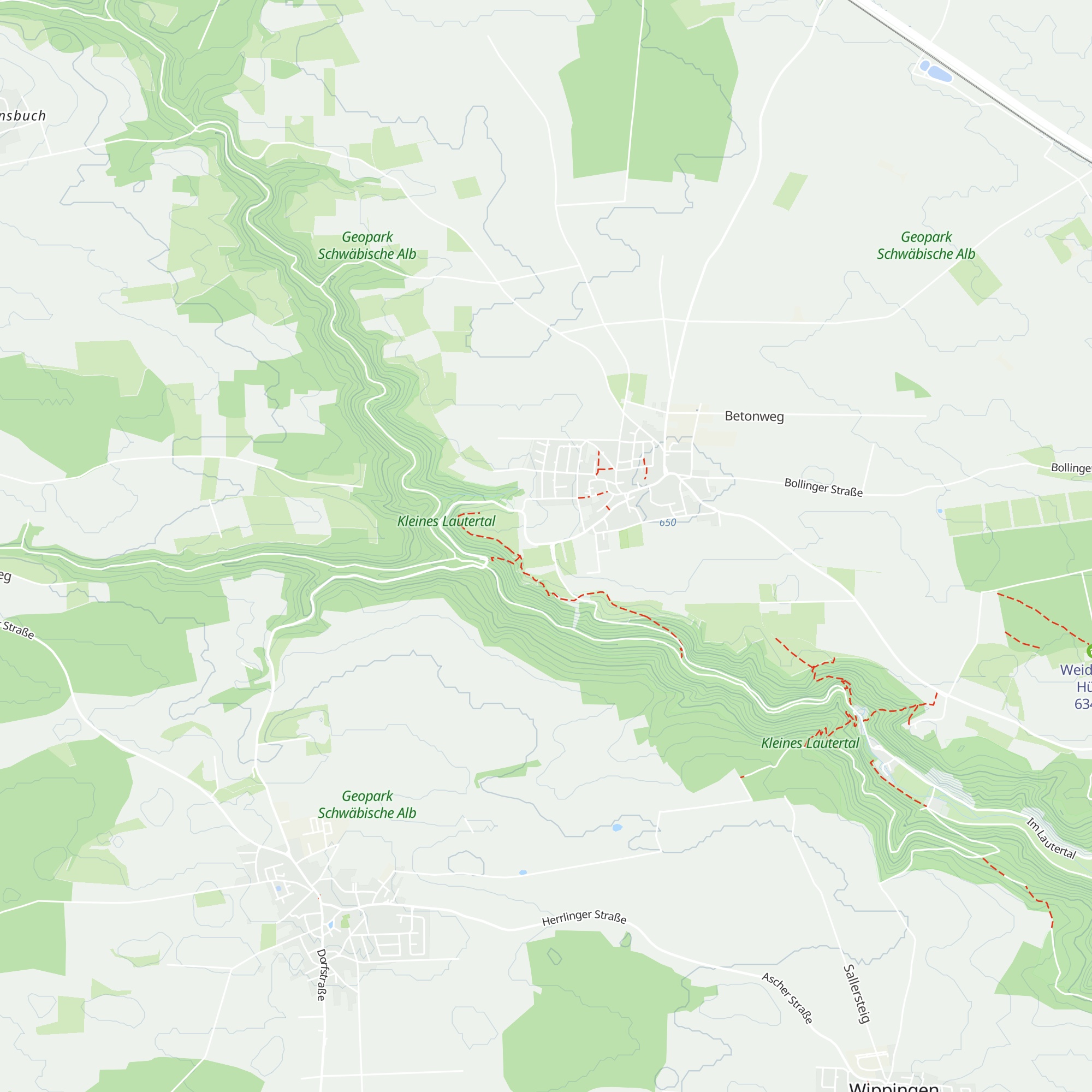 Brechhütte map