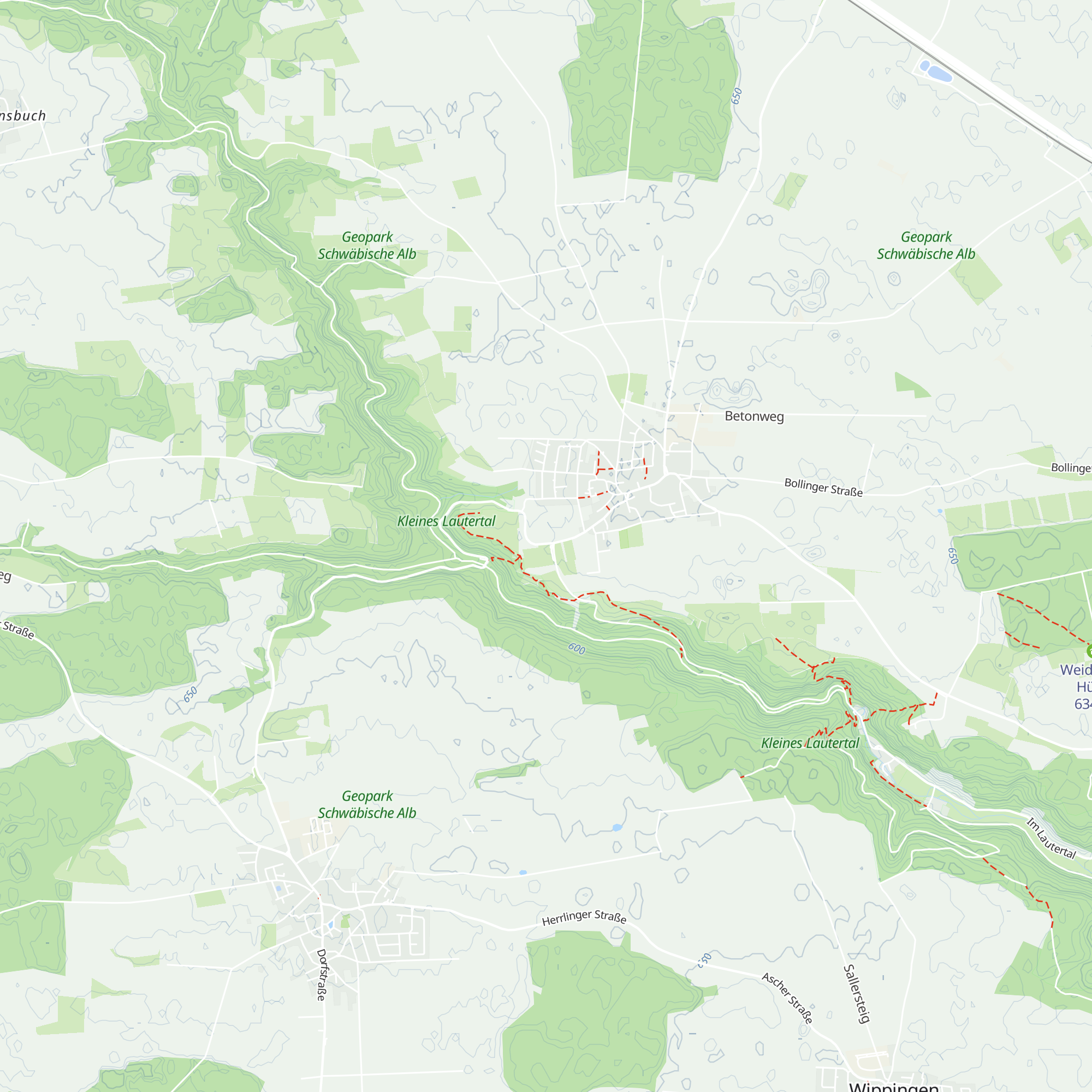 Brechhütte map