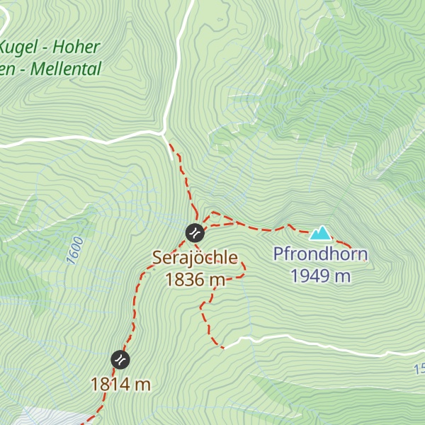 Map of Seraspitz