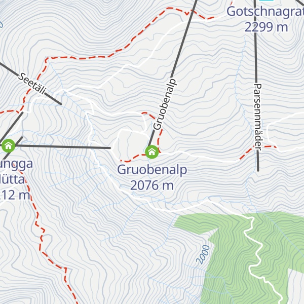 Map of Gruobenalp