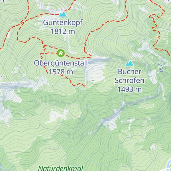 Map of Alpe Köbele