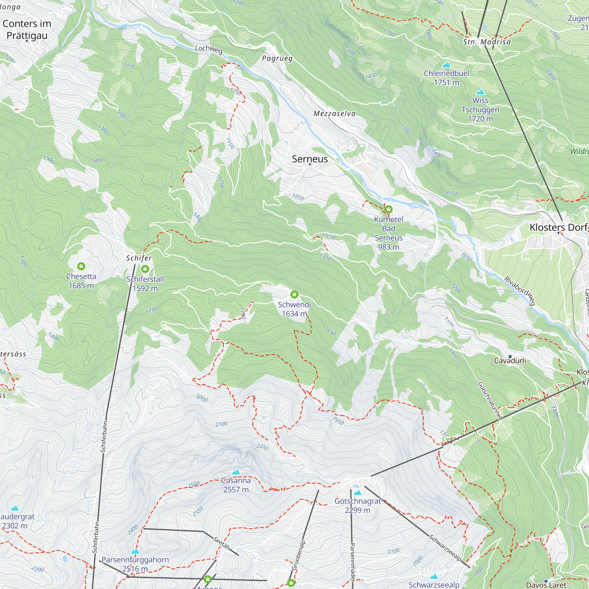Schwendi map