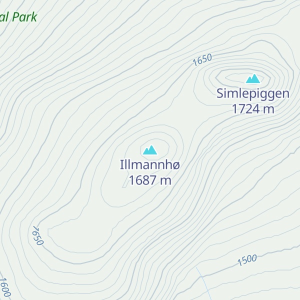 Map of Illmannhø