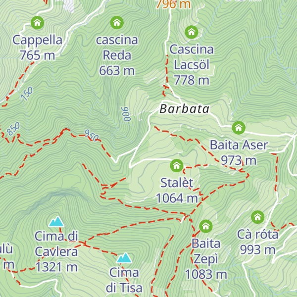 Map of Cascina Rasghèt