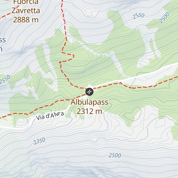Map of Gasthaus Albula Hospiz