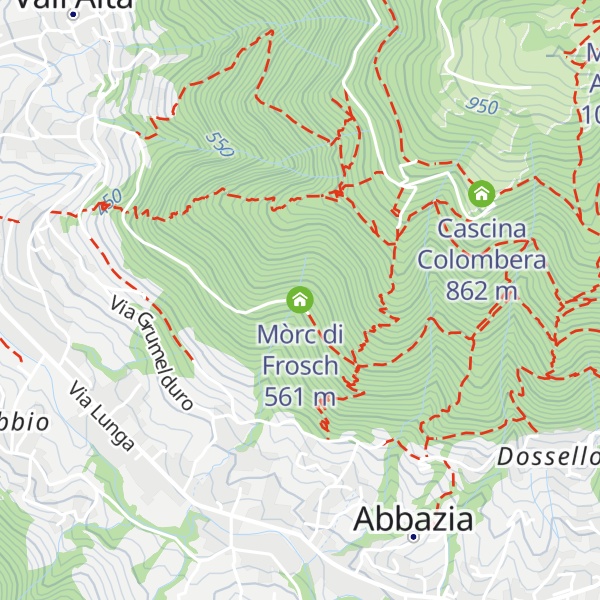 Map of Mòrc di Frosch