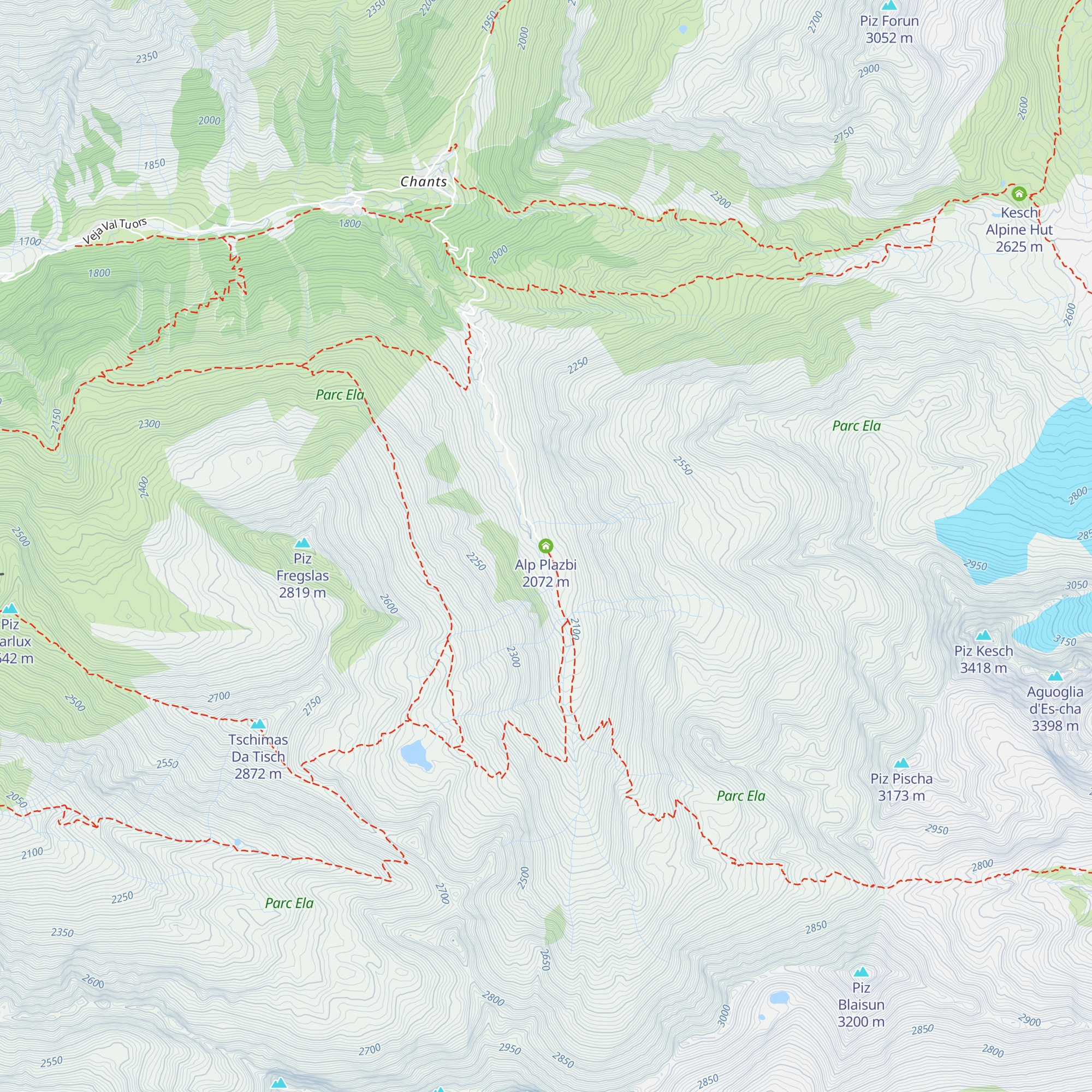Alp Plazbi map
