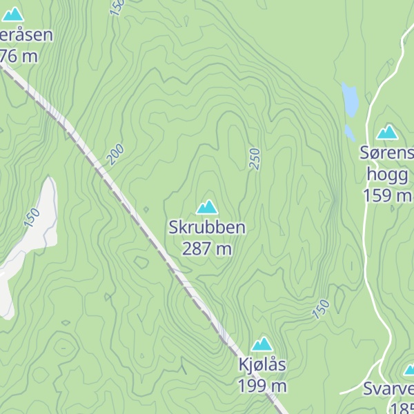 Map of Skrubben