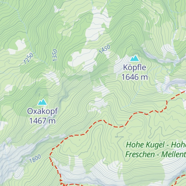 Map of Lücheralpe
